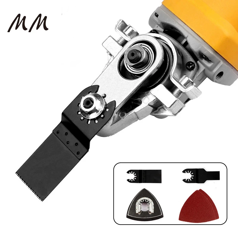 Angle Grinder Modified Oscillating Tool Grooving Machine Adapter Conversion Universal Head Kit For 100 Model Woodworking Tools
Angle Grinder Modified Oscillating Tool Grooving Machine Adapter Conversion Universal Head Kit For 100 Model Woodworking Tools