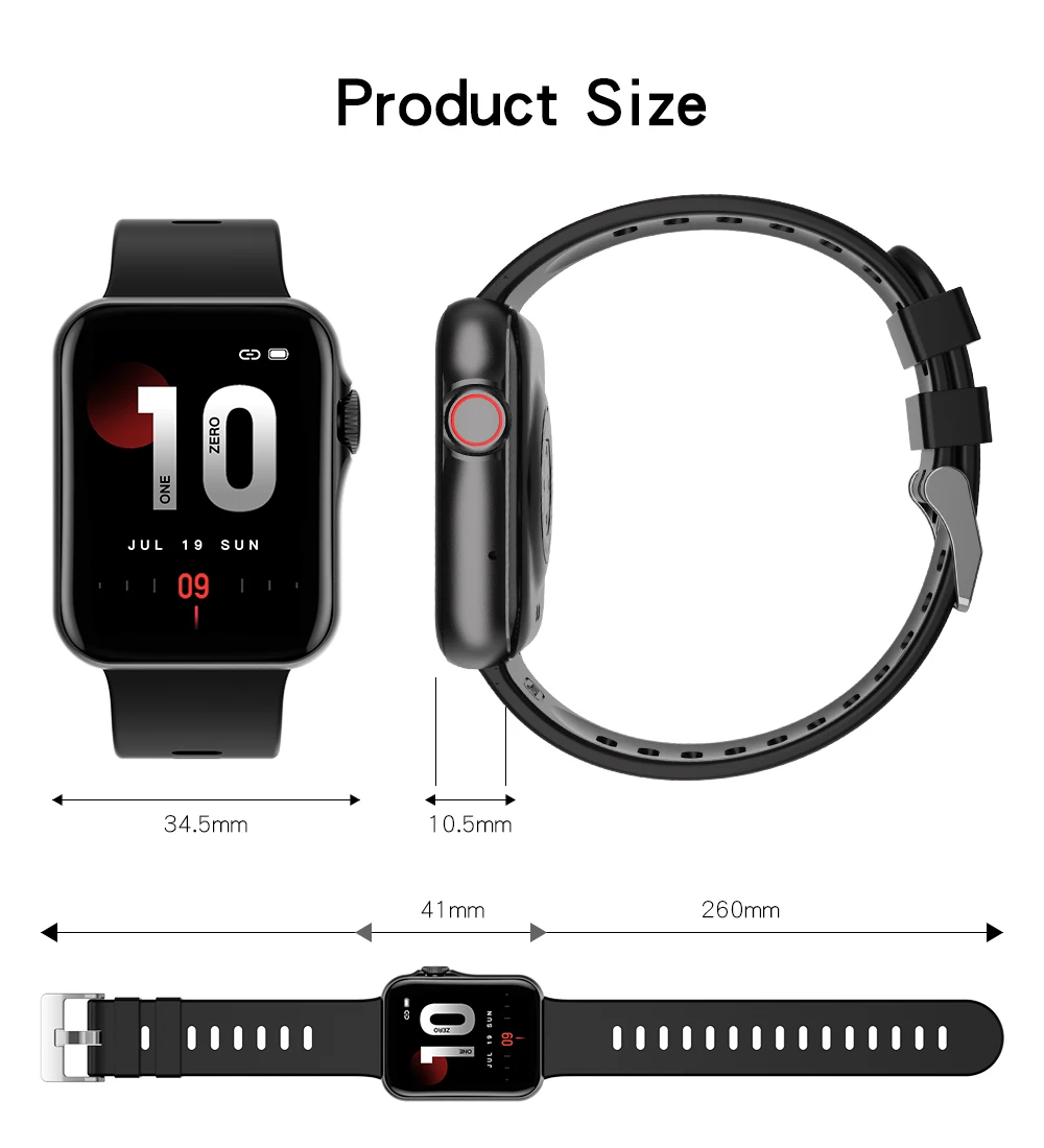Smart Watch Heart Rate Fitness Bracelet Bluetooth Call Women's Watches Men Waterproof Sports Smartwatch For Xiaomi Apple Android
Smart Watch Heart Rate Fitness Bracelet Bluetooth Call Women's Watches Men Waterproof Sports Smartwatch For Xiaomi Apple Android