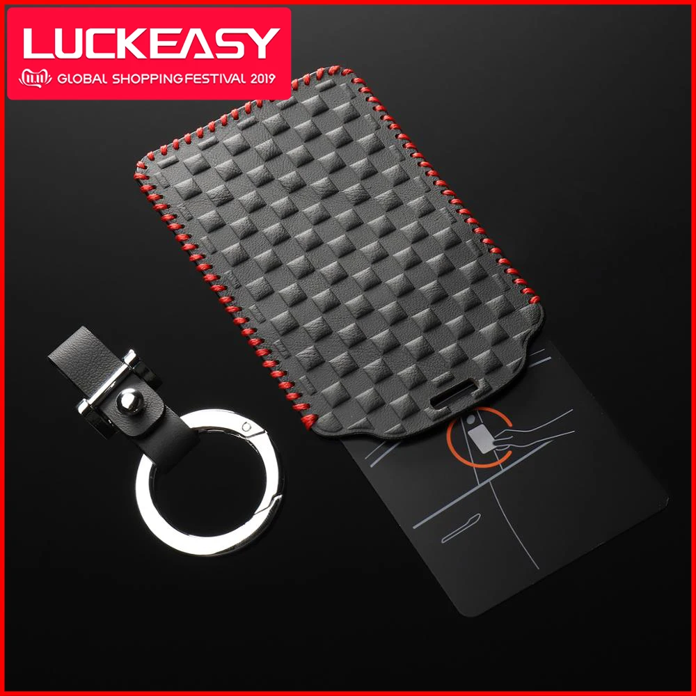 LUCKEASY For Tesla Model 3 2017-2022 Car Leather Key Card Holder Protect Cover Key card Auto Accessories key card holder model3
LUCKEASY For Tesla Model 3 2017-2022 Car Leather Key Card Holder Protect Cover Key card Auto Accessories key card holder model3