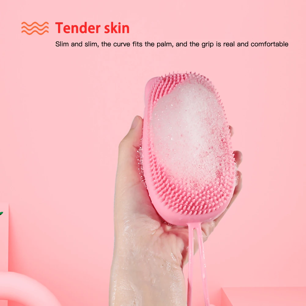 Silicone Scrubbing Towel for Men and Women Adult Rubbing Mud Double-sided Massage Bath Brush Brush Scrubbing Artifact
Silicone Scrubbing Towel for Men and Women Adult Rubbing Mud Double-sided Massage Bath Brush Brush Scrubbing Artifact