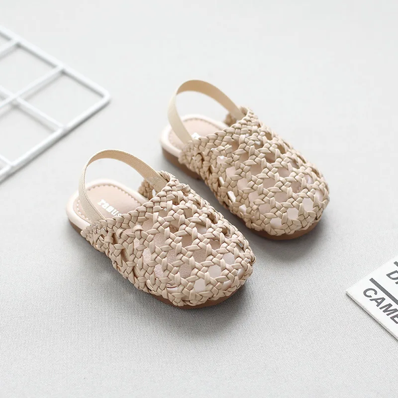 Girls Sandals Summer Baby Girl Shoes New Solid Color Weave Toddler Shoes First Walkers Kids Princess Shoe Beach Sandals SHG001
Girls Sandals Summer Baby Girl Shoes New Solid Color Weave Toddler Shoes First Walkers Kids Princess Shoe Beach Sandals SHG001