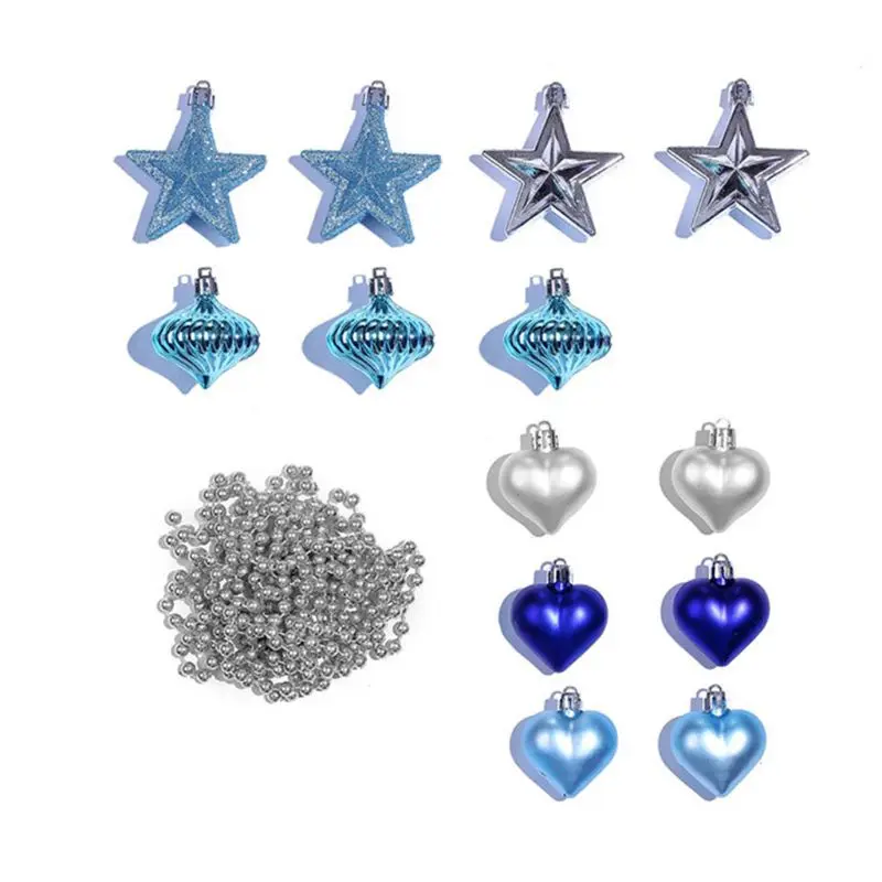1 Box Christmas Balls Star Set Shatterproof Hanging Xmas Tree Ornaments Wedding Party Home Decoration
1 Box Christmas Balls Star Set Shatterproof Hanging Xmas Tree Ornaments Wedding Party Home Decoration