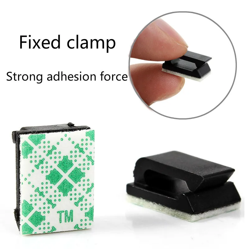 New Arrival 10/20/50pcs Car Drop Adhesive Cable Cord Holder Wire Clamp Management Clips 1.2 x 0.5cm Mayitr
New Arrival 10/20/50pcs Car Drop Adhesive Cable Cord Holder Wire Clamp Management Clips 1.2 x 0.5cm Mayitr
