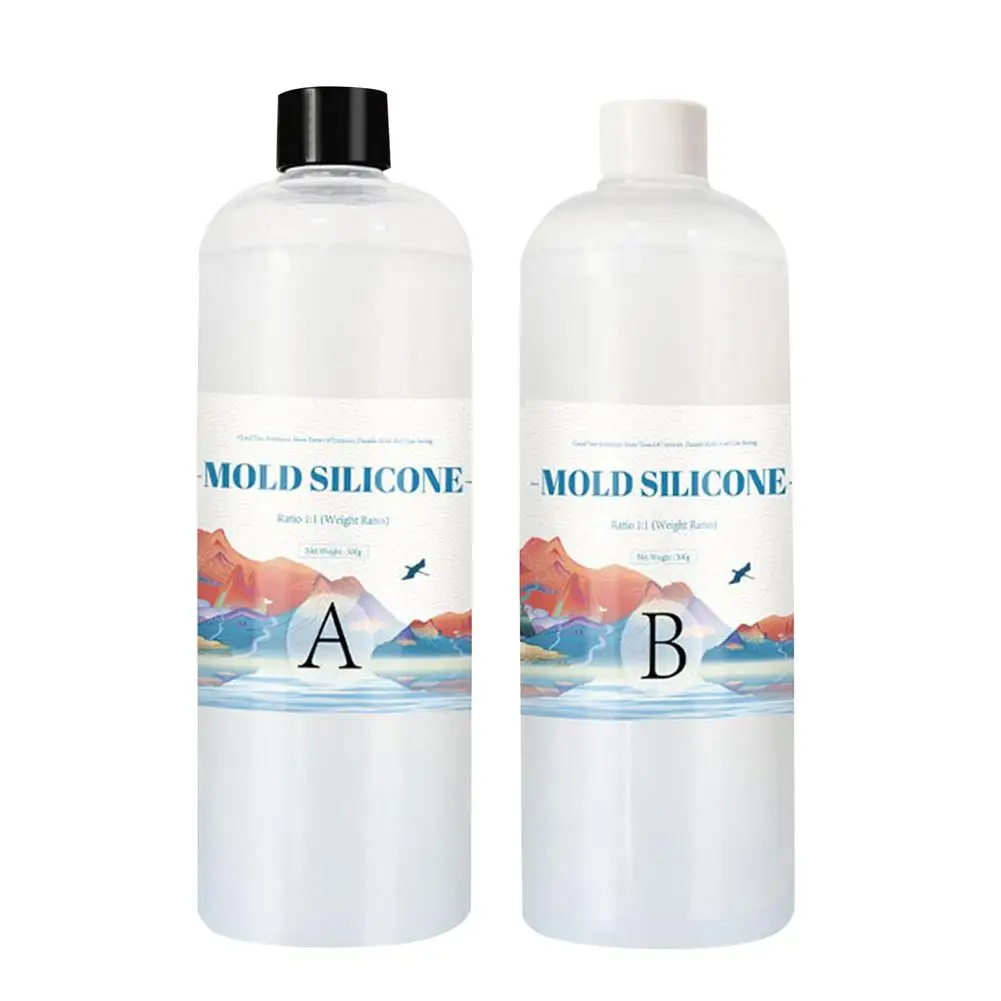 200/500g DIY Silicone Mold Making AB 1:1 Liquid Rubber Silicona Liquida Para Mold Fast Curing New Mold Making Silicone Kit Cured
200/500g DIY Silicone Mold Making AB 1:1 Liquid Rubber Silicona Liquida Para Mold Fast Curing New Mold Making Silicone Kit Cured