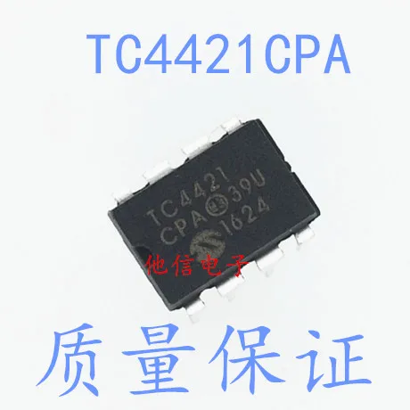 10 шт./лот TC4421 TC4421CPA DIP-8 
10 шт./лот TC4421 TC4421CPA DIP-8