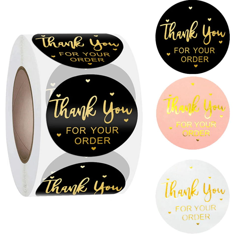 100/300/500pcs Black Thank You Stickers Seal Labels Rolls Packaging Gift Thank You For Your Order Stickers Scrapbooking Shopping
100/300/500pcs Black Thank You Stickers Seal Labels Rolls Packaging Gift Thank You For Your Order Stickers Scrapbooking Shopping