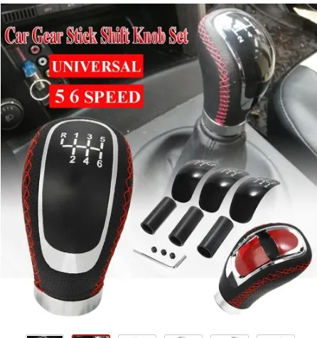 5 6 Speed Gear Shift Knob PU Leather Universal MT Gearshift Knob 5 6 Speed Gear Shift Knob Lever HandBall Dustproof Cover
5 6 Speed Gear Shift Knob PU Leather Universal MT Gearshift Knob 5 6 Speed Gear Shift Knob Lever HandBall Dustproof Cover