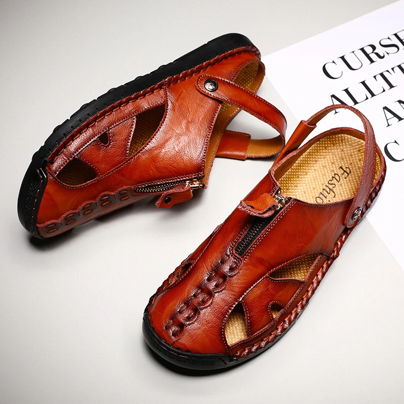 Sandale Ete Homme Summer Sandals&slippers Work Sandals Sandalias For Man Men 2020 Sandali Uomo Leather
Sandale Ete Homme Summer Sandals&slippers Work Sandals Sandalias For Man Men 2020 Sandali Uomo Leather