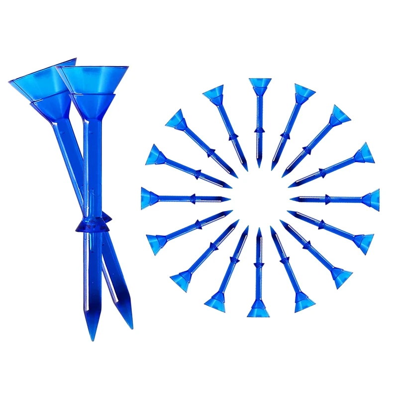 40Pack Golf Tees 3-1/4Inch Big Cup Plastic Excellent Durability Stability Golf Tees for Golf Training
40Pack Golf Tees 3-1/4Inch Big Cup Plastic Excellent Durability Stability Golf Tees for Golf Training