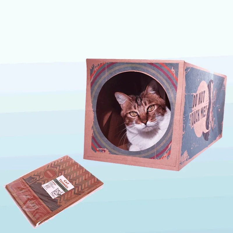 Aapet 1pc Kraft Paper Cat Nest Pet Kitten House Foldable Kennel For Dog Puppy Cat Pet Cave Cat Kitten Tunnel Toy Pet Accessories
Aapet 1pc Kraft Paper Cat Nest Pet Kitten House Foldable Kennel For Dog Puppy Cat Pet Cave Cat Kitten Tunnel Toy Pet Accessories