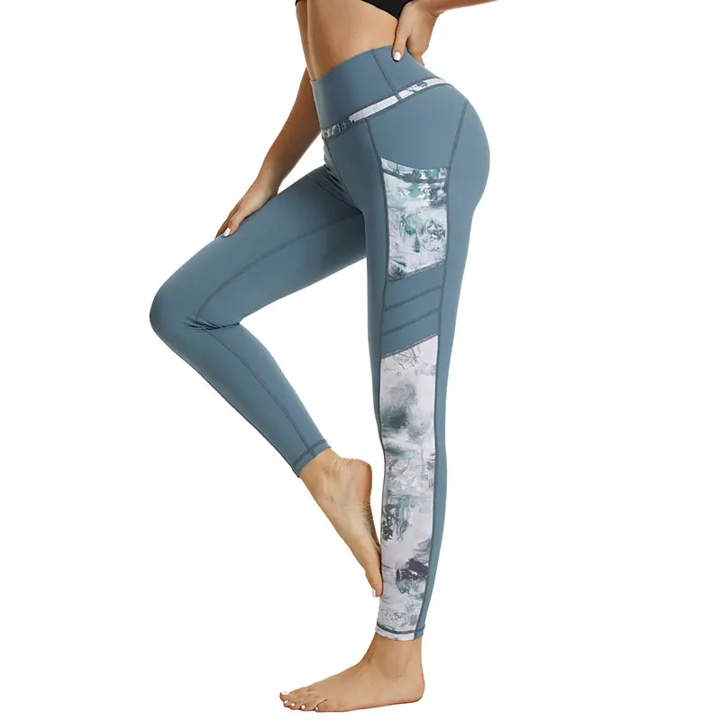 Lime Green Color Spliced Pattern High Waisted Stretch Women Yoga Pants Leggings Side Pockets Tummy Control Workout Running Girls
Lime Green Color Spliced Pattern High Waisted Stretch Women Yoga Pants Leggings Side Pockets Tummy Control Workout Running Girls