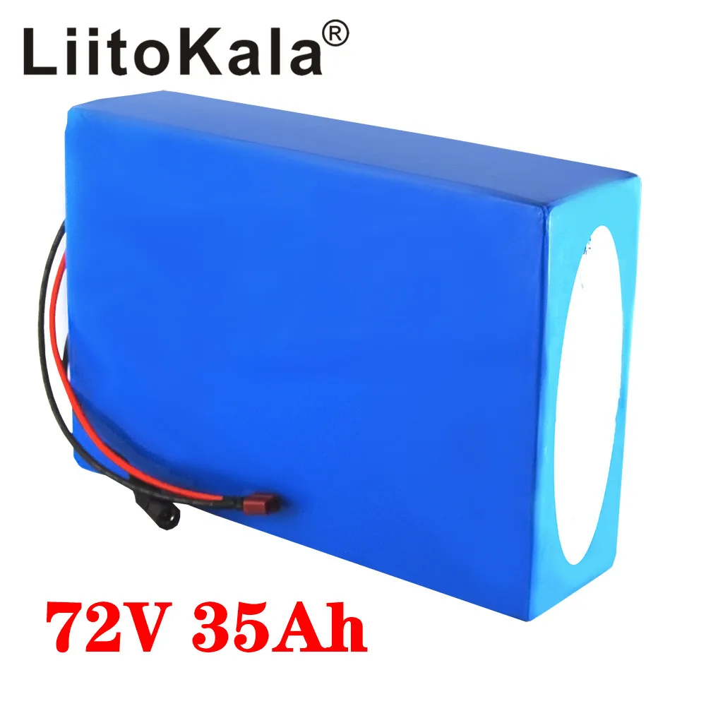 LiitoKala 72V 35Ah battery 72V electric bicycle battery 72V 2000W electric scooter battery 72V lithium battery pack with 30A BMS
LiitoKala 72V 35Ah battery 72V electric bicycle battery 72V 2000W electric scooter battery 72V lithium battery pack with 30A BMS