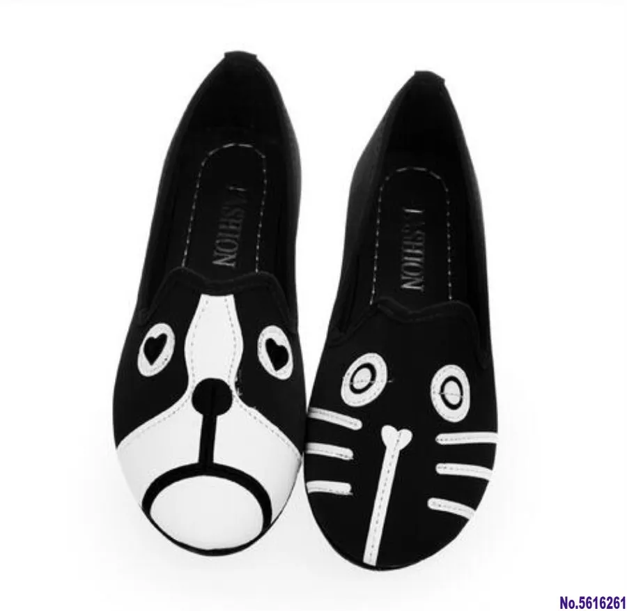 Free Shipping Women's shoes personality the cat dog shoes velvet flat comfortable flats shoes 448
Free Shipping Women's shoes personality the cat dog shoes velvet flat comfortable flats shoes 448