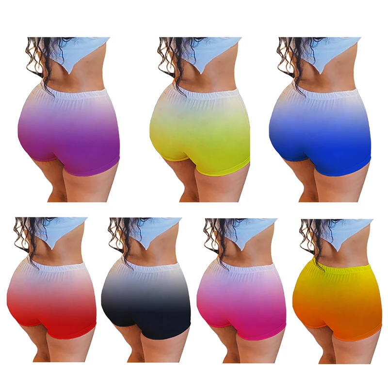 Ladies Knickers Summer Breathable Hot Shorts Women Gradient Color Casual Short Trousers Yoga Shorts for Outdoor Fitness
Ladies Knickers Summer Breathable Hot Shorts Women Gradient Color Casual Short Trousers Yoga Shorts for Outdoor Fitness