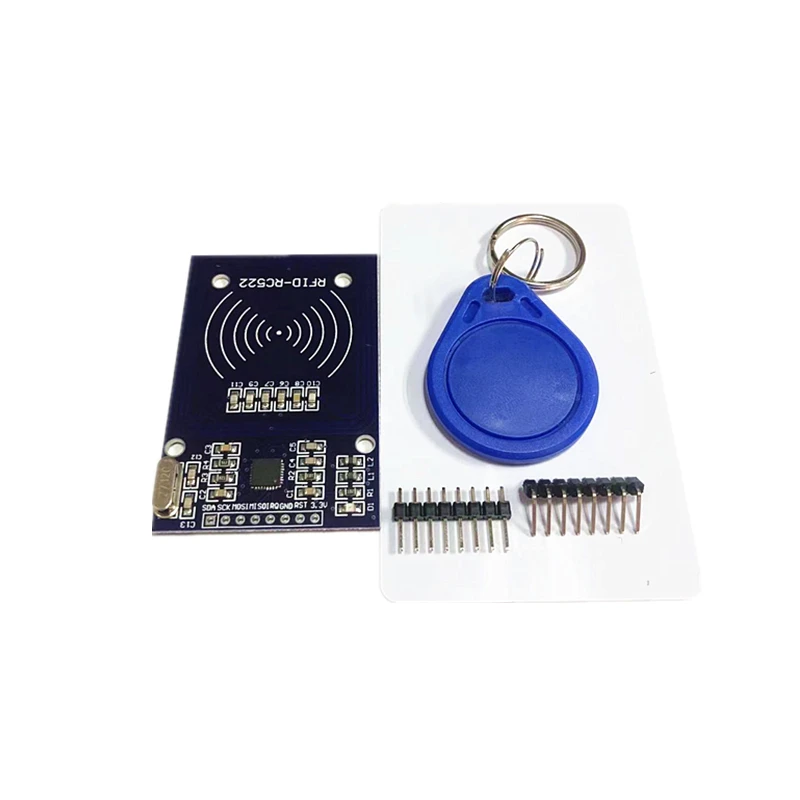 Фото Mfrc-522 RFID модуль датчика платы ИС электротурникет со считывателем карт Датчик