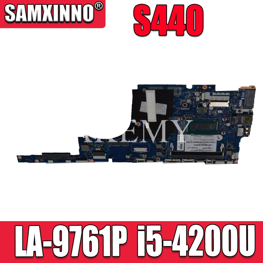LA-9761P is suitable For Lenovo Thinkpad S3-S440 V4400U notebook motherboard CPU i5-4200U 100% test work
LA-9761P is suitable For Lenovo Thinkpad S3-S440 V4400U notebook motherboard CPU i5-4200U 100% test work