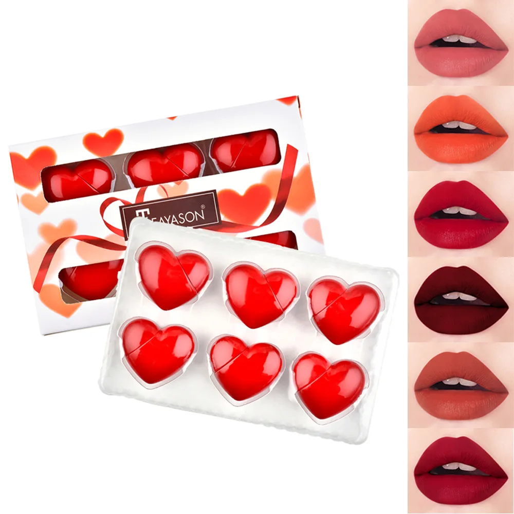 Lip glaze set non-fading waterproof girl heart-shaped lipstick lip gloss gift box drop shipping
Lip glaze set non-fading waterproof girl heart-shaped lipstick lip gloss gift box drop shipping