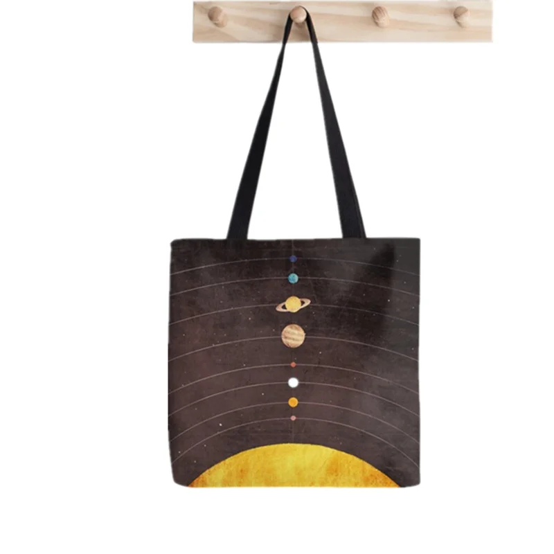 2021 Shopper Solar System Tote Bag Printed Tote Bag women Harajuku shopper handbag girl Shoulder shopping bag Lady Canvas Bag
2021 Shopper Solar System Tote Bag Printed Tote Bag women Harajuku shopper handbag girl Shoulder shopping bag Lady Canvas Bag