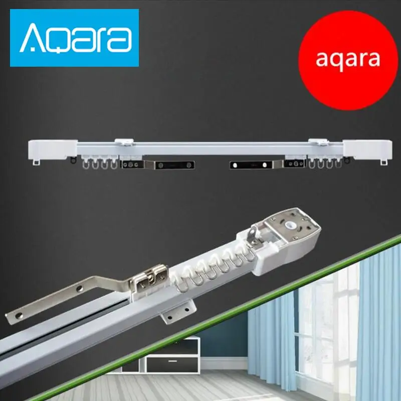 Original aqara curtain motor or rail Zigbee wifi version,work with mi home app for xiaomi smart home silent curtain track
Original aqara curtain motor or rail Zigbee wifi version,work with mi home app for xiaomi smart home silent curtain track