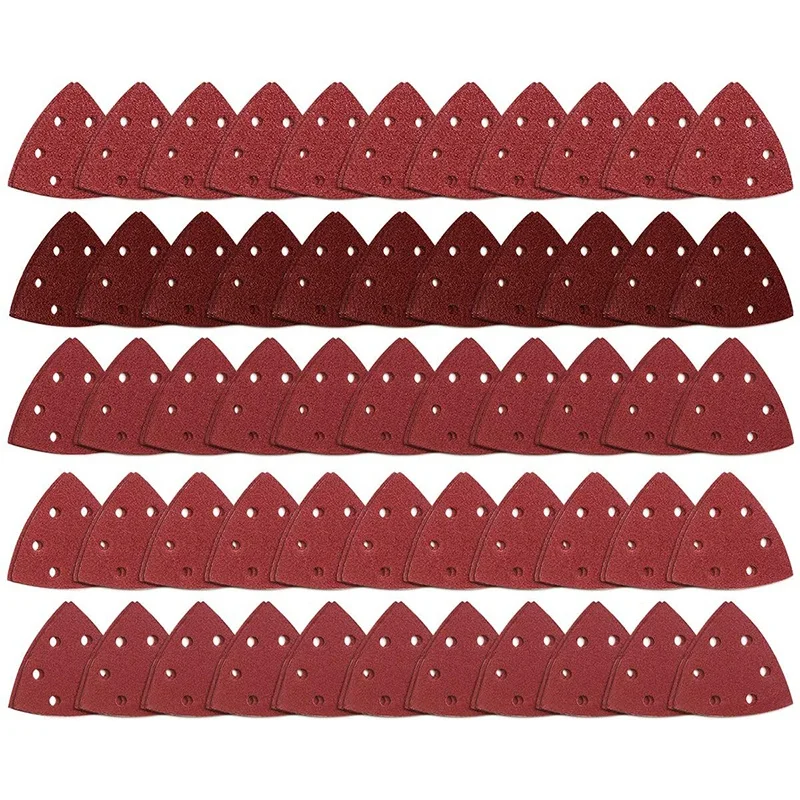Triple-Cornered Hook And Loop 100PCS 3-1/2 Inch Triple-Cornered Sander Pads Oscillating Tools 40/60/80/120/240 Grit
Triple-Cornered Hook And Loop 100PCS 3-1/2 Inch Triple-Cornered Sander Pads Oscillating Tools 40/60/80/120/240 Grit