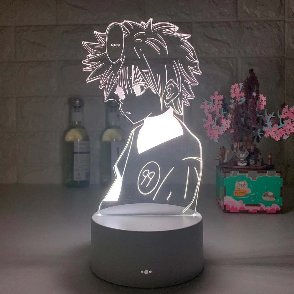 New Anime LED Night Light Hunter X Killua Zoldyck Figure Nightlight Color Changing Usb Battery Table 3D Lamp Gift Dropshipping
New Anime LED Night Light Hunter X Killua Zoldyck Figure Nightlight Color Changing Usb Battery Table 3D Lamp Gift Dropshipping