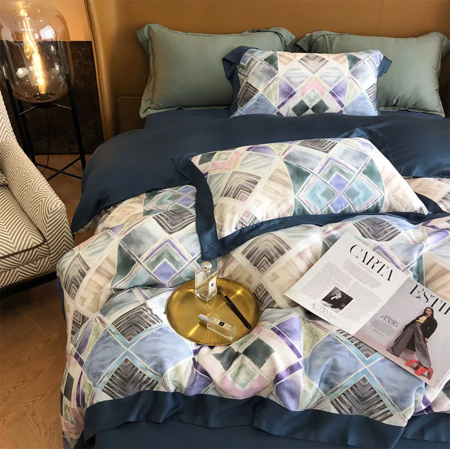 vintage trend geometric flower leaf bedding set 1.5 1.8 2.0,retro full queen king home textile bed sheet pillow case quilt cover
vintage trend geometric flower leaf bedding set 1.5 1.8 2.0,retro full queen king home textile bed sheet pillow case quilt cover