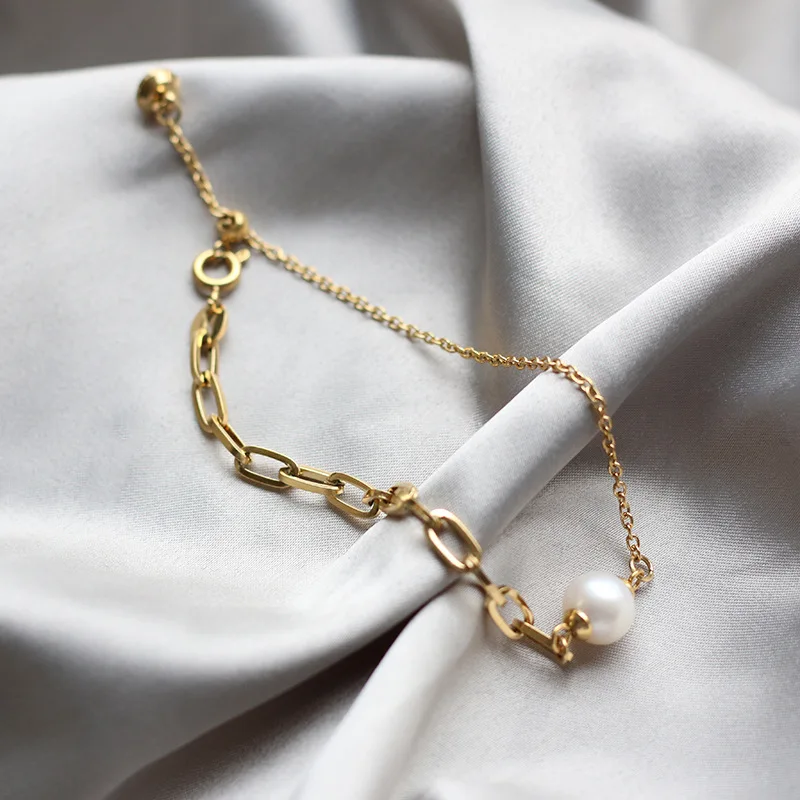Freshwater Pearl Round Bead Adjustable Bracelets Geometric Luxury Stainless Steel Bracelet Trendy Plated Gold Designer Jewelry
Freshwater Pearl Round Bead Adjustable Bracelets Geometric Luxury Stainless Steel Bracelet Trendy Plated Gold Designer Jewelry