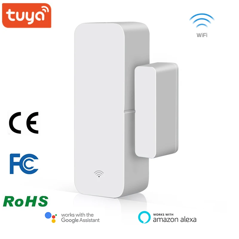 Tuya Wifi датчик для двери Wi-Fi с умным окном датчик приложение Smart life Управление датчик ворот умная система домашней сигнализации Alexa и Google Assistant
Tuya Wifi датчик для двери Wi-Fi с умным окном датчик приложение Smart life Управление датчик ворот умная система домашней сигнализации Alexa и Google Assistant