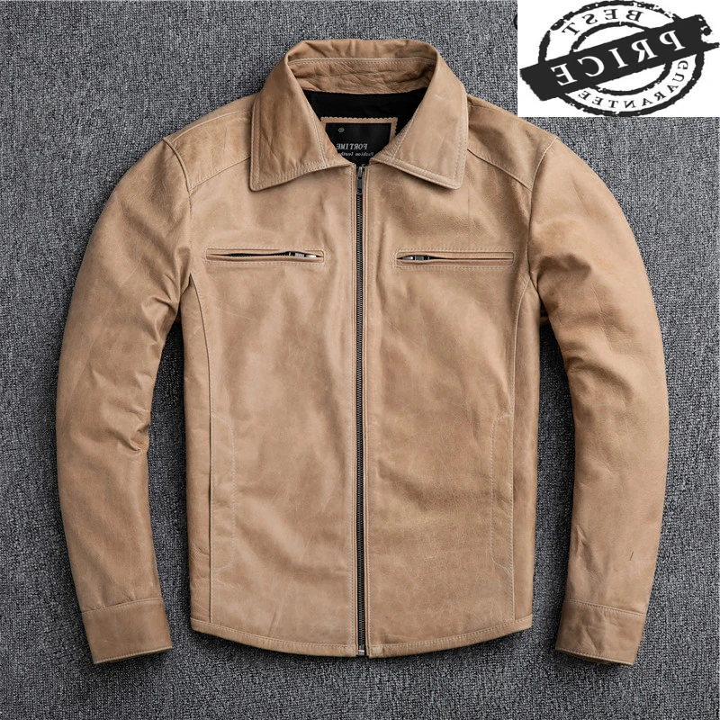 Leather New Real Jacket Men Clothes 2021 Streetwear Fashion Mens 100% Sheepskin Coat Slim Fit Genuine Leather Coats 1aaa3
Leather New Real Jacket Men Clothes 2021 Streetwear Fashion Mens 100% Sheepskin Coat Slim Fit Genuine Leather Coats 1aaa3