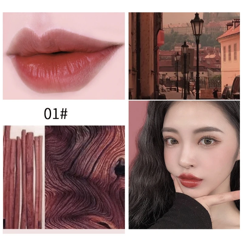 5 Colors Moisturizing Matte Lipstick Set Long Lasting Velvet Lips Pigment Waterproof Women Lip Makeup 
5 Colors Moisturizing Matte Lipstick Set Long Lasting Velvet Lips Pigment Waterproof Women Lip Makeup