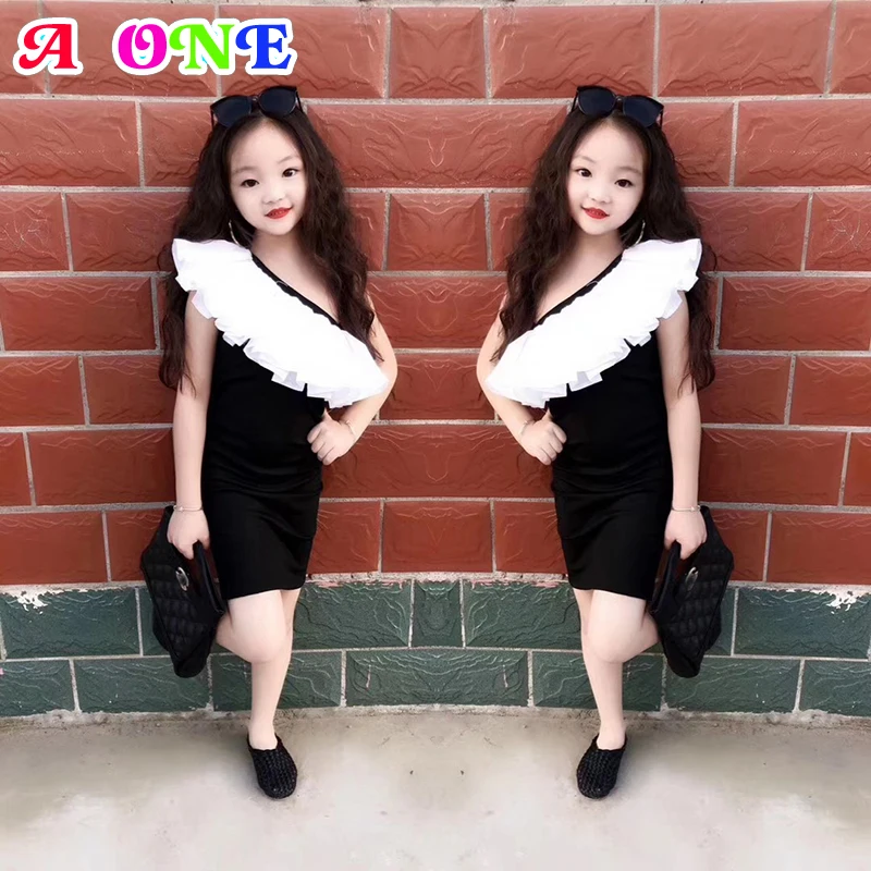 Summer tutu dress kids dresses for girls vestidos for baby fashion diagonal collar ruched clothing for girls 2T to 12T yrs
Summer tutu dress kids dresses for girls vestidos for baby fashion diagonal collar ruched clothing for girls 2T to 12T yrs