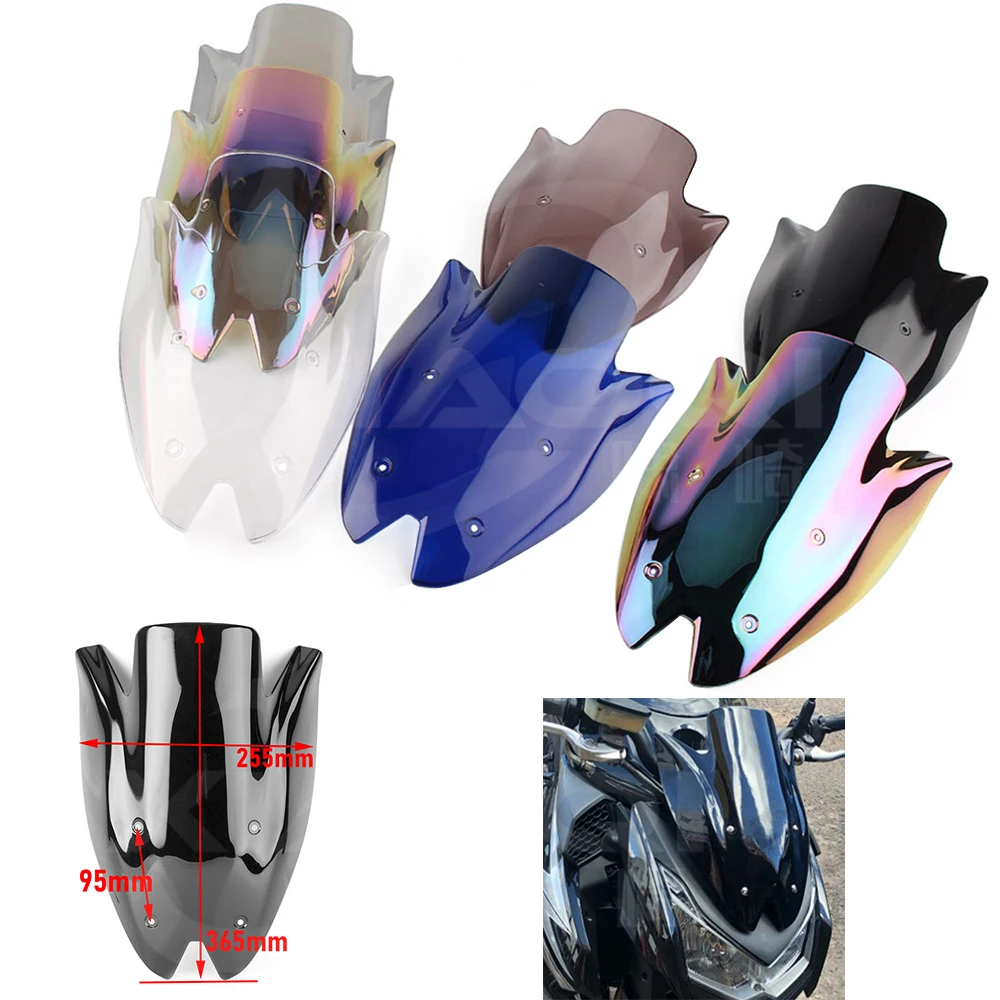 Z1000 Double Bubble лобовое стекло для Kawasaki Z 1000 2010 2011 2012 2013 дефлекторы ветер экран