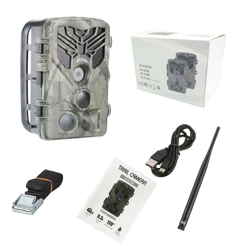 HC810G 3G MMS/SMS/Email 24 MP Trail Camera 0.3S Trigger Night Version Hunting Camera 940nm Invisible IR LEDs Surveillance Photo 
HC810G 3G MMS/SMS/Email 24 MP Trail Camera 0.3S Trigger Night Version Hunting Camera 940nm Invisible IR LEDs Surveillance Photo