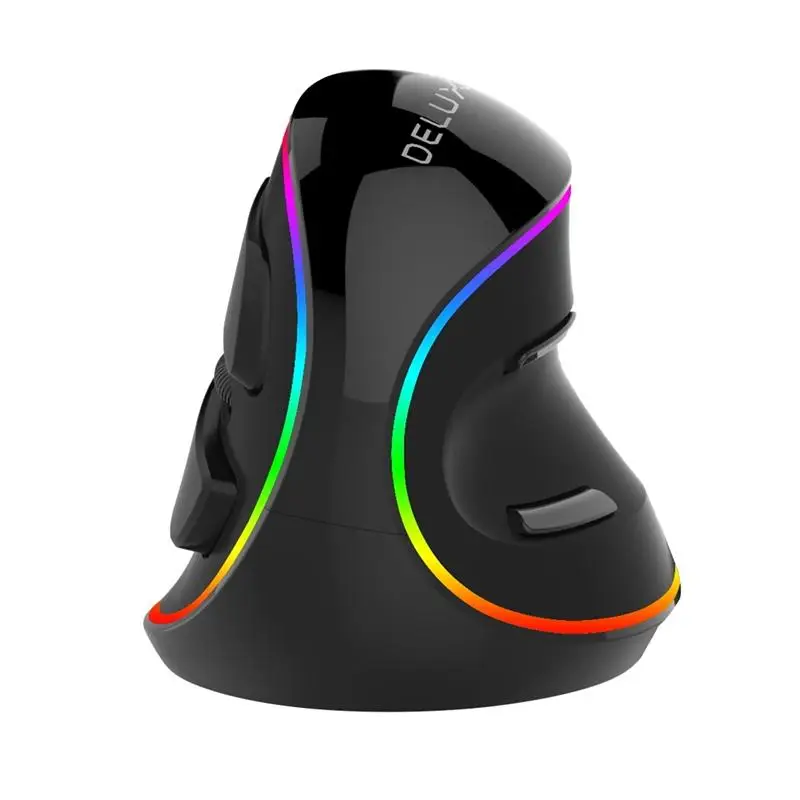 M618 PLUS Wired Vertical RGB Gaming Mouse 6 Buttons 4000DPI Ergonomics Optical Right Hand Mice For PC Laptop
M618 PLUS Wired Vertical RGB Gaming Mouse 6 Buttons 4000DPI Ergonomics Optical Right Hand Mice For PC Laptop