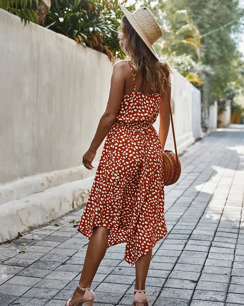 Polka Dot Backless Dress Women Dresses Summer 2020 Sexy Dress Ladies High Waist Dot Printing Dresses Vestidos Back Lacing Straps
Polka Dot Backless Dress Women Dresses Summer 2020 Sexy Dress Ladies High Waist Dot Printing Dresses Vestidos Back Lacing Straps