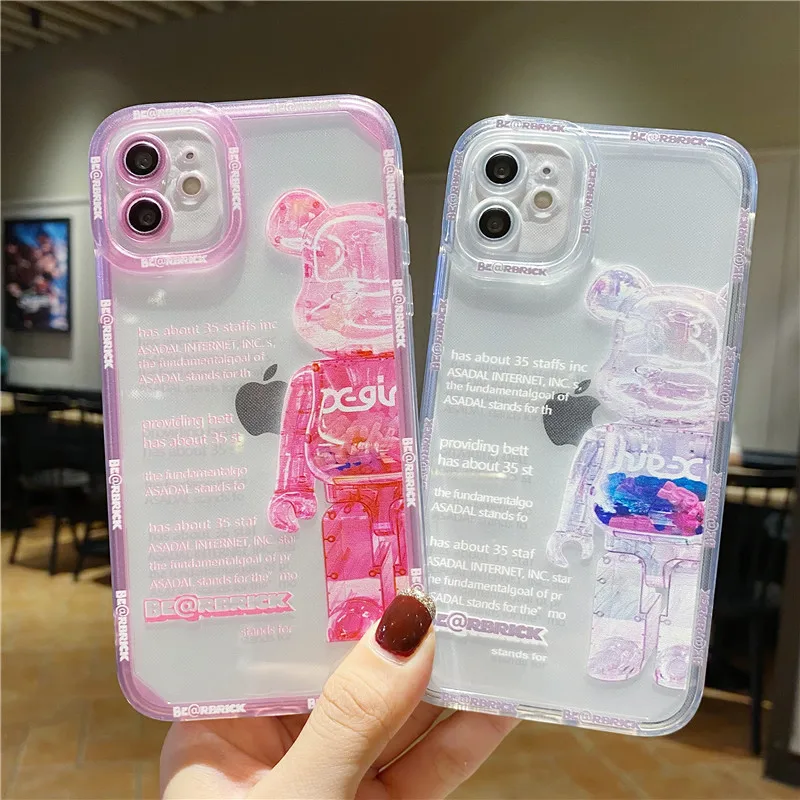 Case for iphone 13 Phone iphone12 Transparent Protective Case Violent Bear 11promax Drop-Resistant Xs Eye Protection Tide Cover
Case for iphone 13 Phone iphone12 Transparent Protective Case Violent Bear 11promax Drop-Resistant Xs Eye Protection Tide Cover
