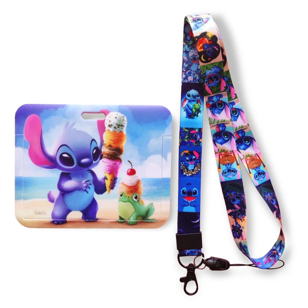 Horizontal Disney Stitch Girls Boys Love ID Card Case Lanyard ID Badge Holder Slip Bank Credit Card Holder Strap Card
Horizontal Disney Stitch Girls Boys Love ID Card Case Lanyard ID Badge Holder Slip Bank Credit Card Holder Strap Card