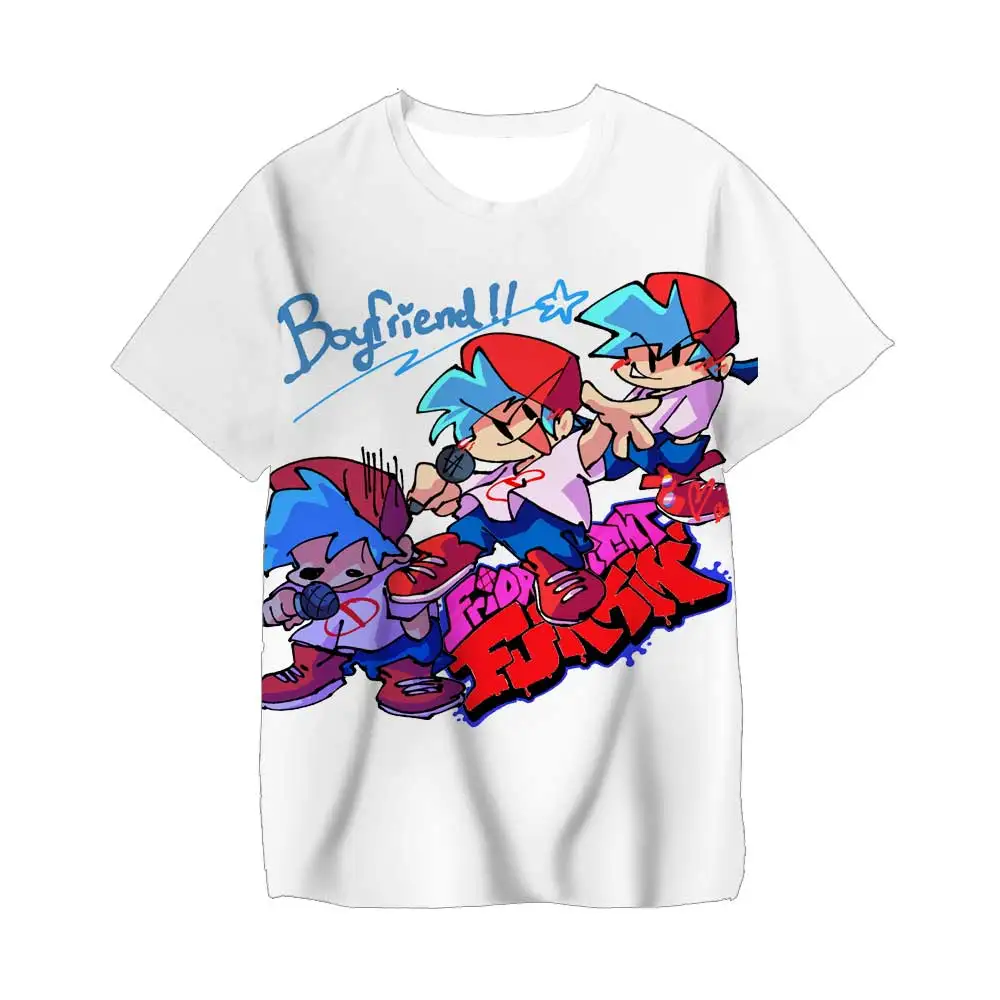 Friday Night Funkin Printing T-shirt Children Casual Tshirt Toddle Baby Shirt Boys Girl Round Collar Short Sleeve 4-14 Years Tee
Friday Night Funkin Printing T-shirt Children Casual Tshirt Toddle Baby Shirt Boys Girl Round Collar Short Sleeve 4-14 Years Tee