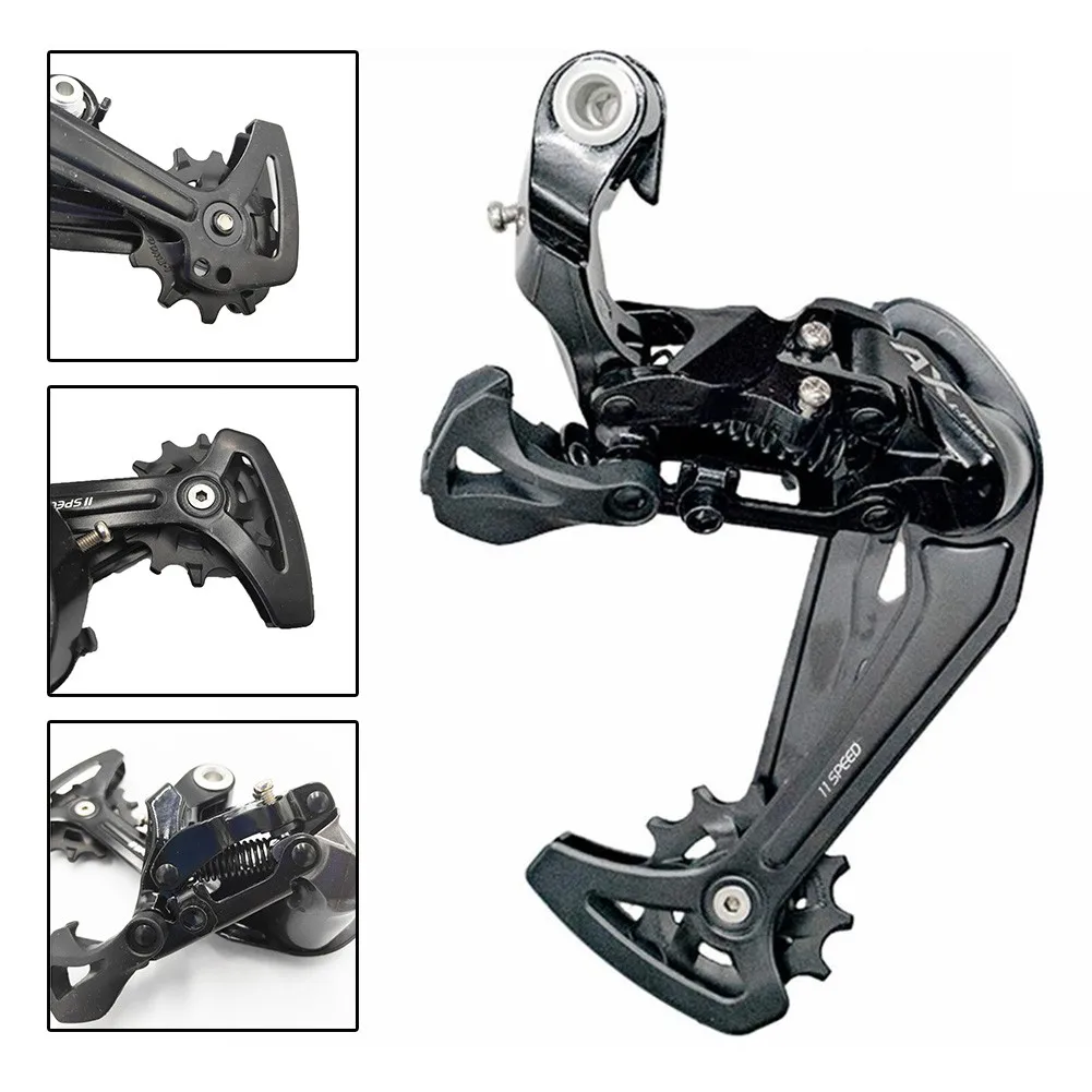 Aluminum Shift Lever Bicycle Transmission Rear Derailleur For Mountain Bike