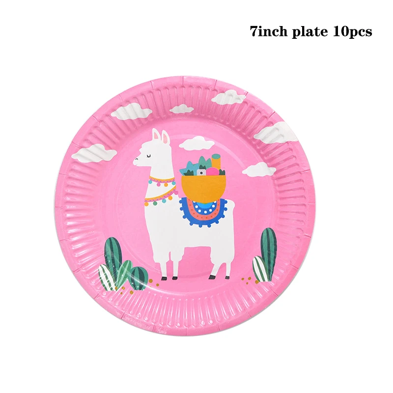 Llama Alpaca party tableware Plate Cup Napkin Kids Birthday Party Decoration Supplies
Llama Alpaca party tableware Plate Cup Napkin Kids Birthday Party Decoration Supplies