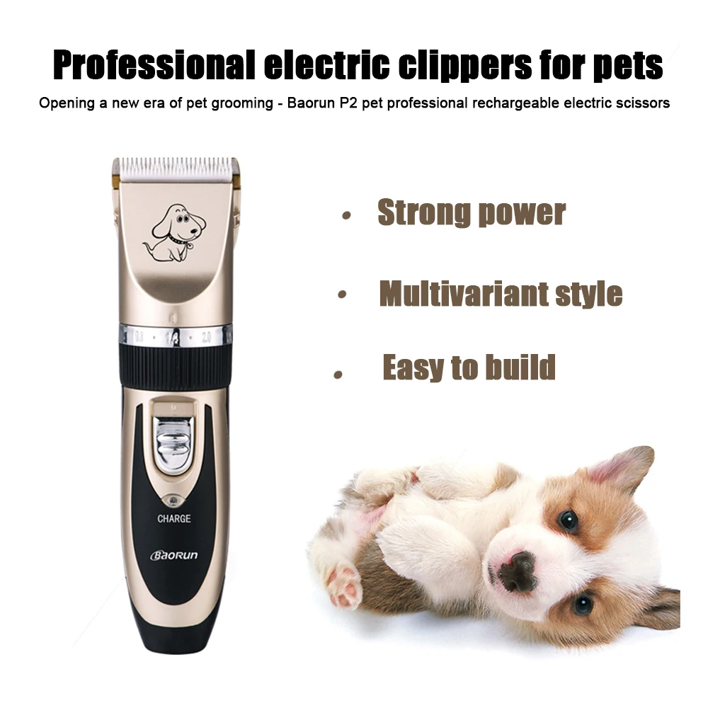 Professional Dog Hair Trimmer Animal Grooming Clippers Electrical Hair Cutter Machine Shaver Scissor Clipper Pet Product for Cat
Professional Dog Hair Trimmer Animal Grooming Clippers Electrical Hair Cutter Machine Shaver Scissor Clipper Pet Product for Cat