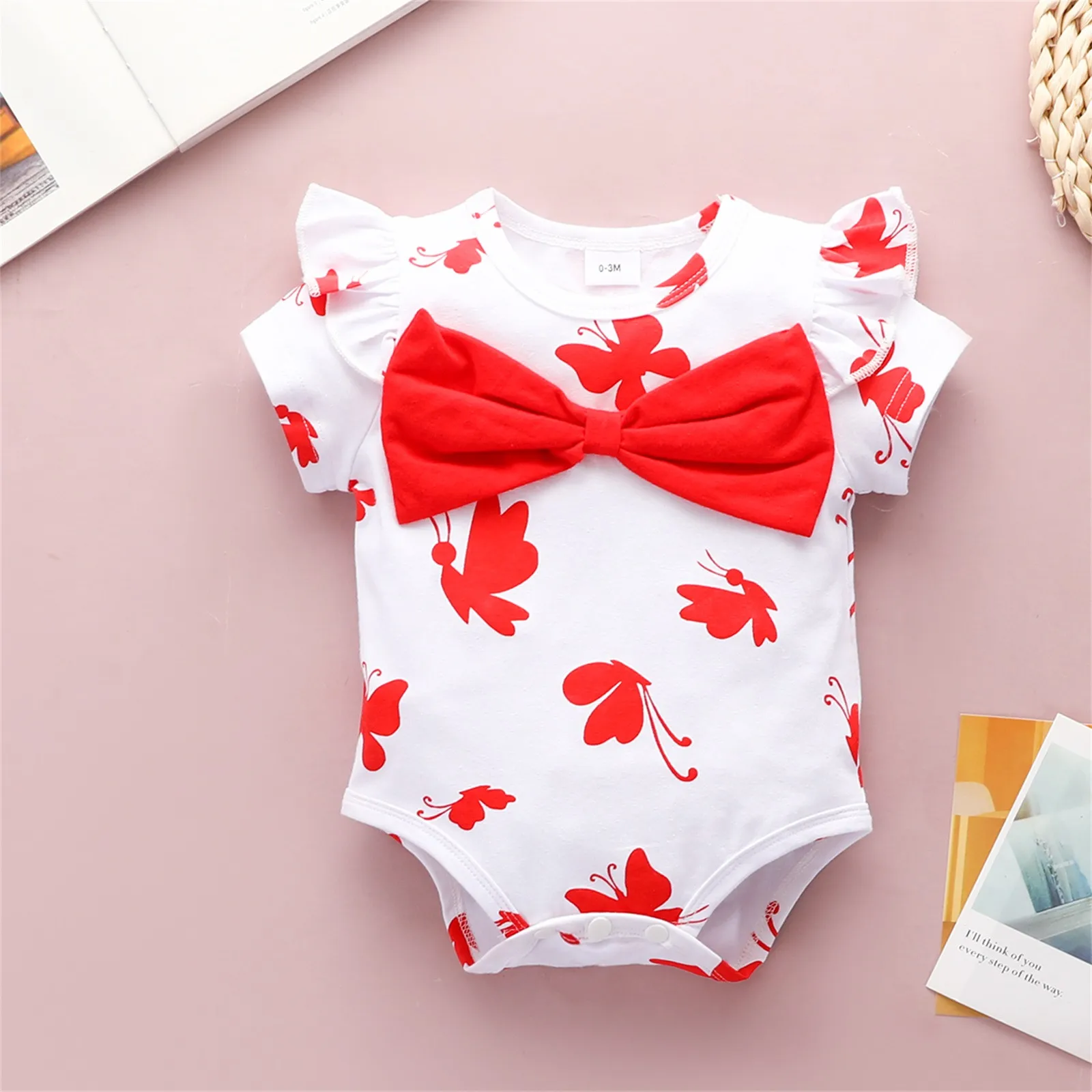0-18M Newborn Toddler Kids Baby Girls Summer Clothes Red Romper Short-sleeved Bow Butterfly Printed Jumpsuit детская одежда L*
0-18M Newborn Toddler Kids Baby Girls Summer Clothes Red Romper Short-sleeved Bow Butterfly Printed Jumpsuit детская одежда L*