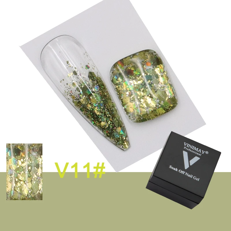 24 Color Nail Art Polish Glitter Gel Nail Polish Sequins Colorful Nail Glue Bright Reflective Diamond Glue Varnish TSLM1
24 Color Nail Art Polish Glitter Gel Nail Polish Sequins Colorful Nail Glue Bright Reflective Diamond Glue Varnish TSLM1