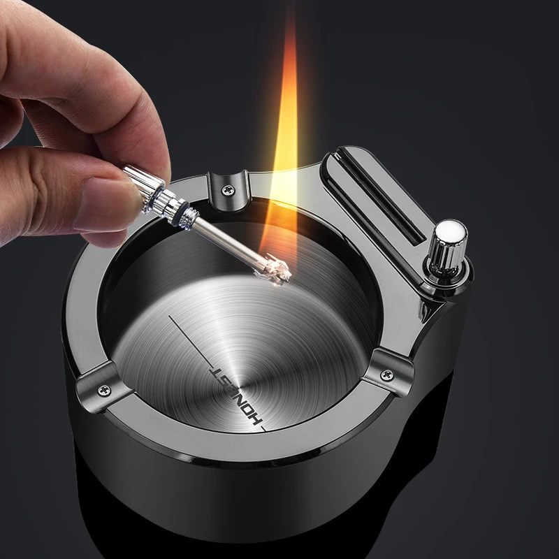 Men Multifunctional Permanent Flint Kerosene Lighter Business Desktop Decoration Retro Metal Creative Ashtray Metal Oil Lighter
Men Multifunctional Permanent Flint Kerosene Lighter Business Desktop Decoration Retro Metal Creative Ashtray Metal Oil Lighter