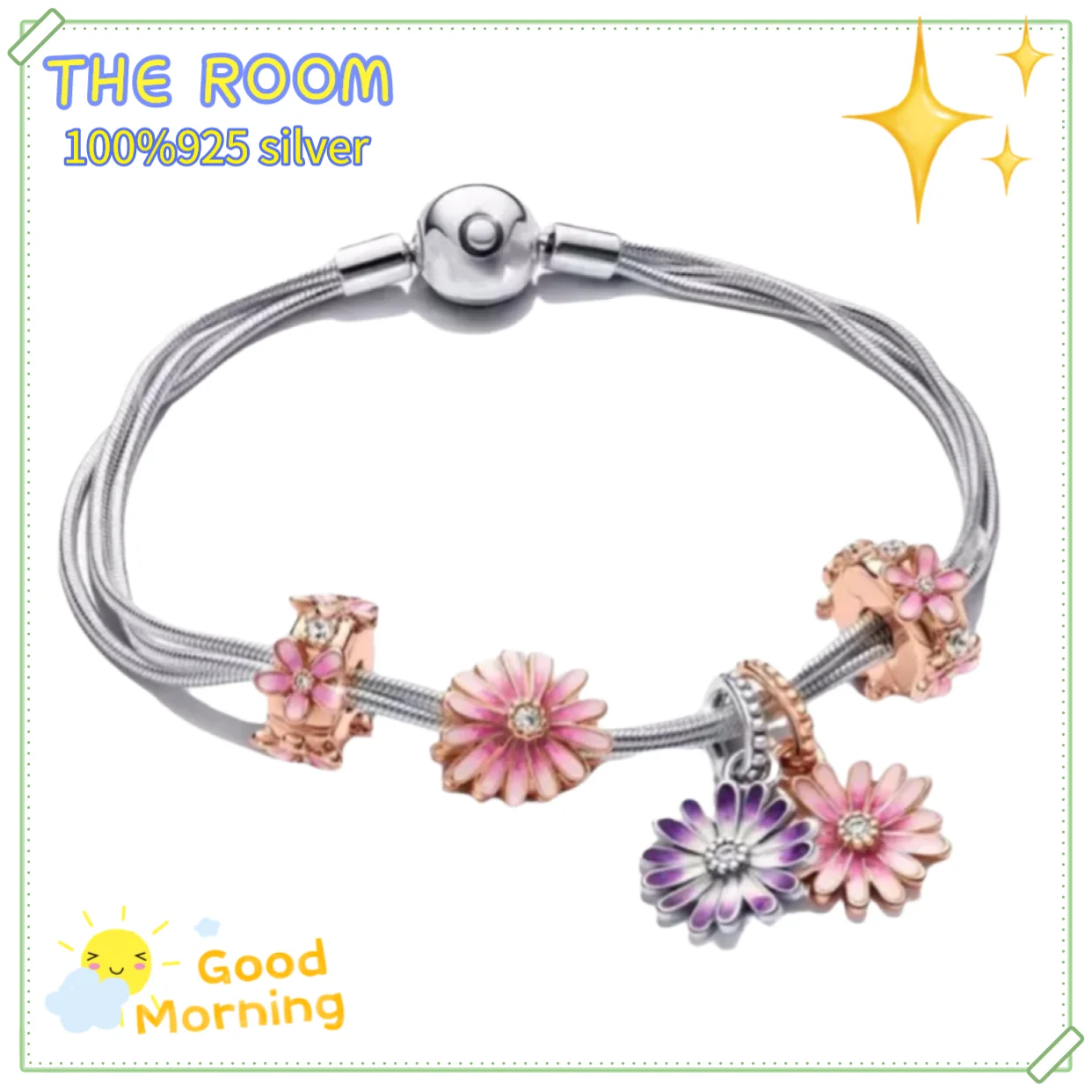 Pandora logo 925 Sterling Silver Charm Bracelet DIY Pendant Beads Fit Women's party engagement anniversary birthday jewelry
Pandora logo 925 Sterling Silver Charm Bracelet DIY Pendant Beads Fit Women's party engagement anniversary birthday jewelry