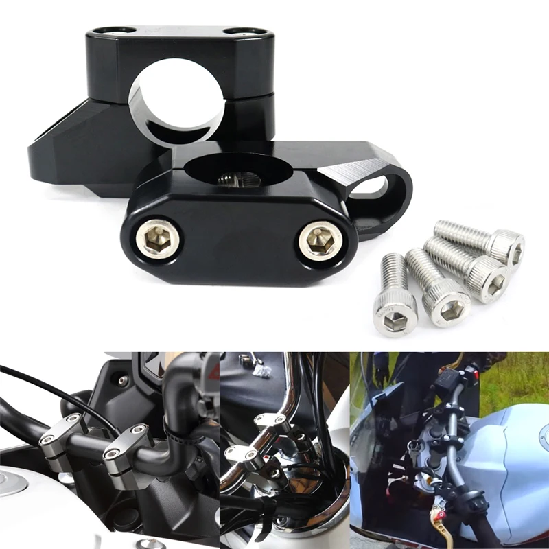 For Yamaha MT-125 FZ-10 Tracer 900 Tracer FJ-09 V-Max 28mm 1 1/8" Handlebar Riser Fat Bar Back Moved Up Mounting Risers Aluminum
For Yamaha MT-125 FZ-10 Tracer 900 Tracer FJ-09 V-Max 28mm 1 1/8" Handlebar Riser Fat Bar Back Moved Up Mounting Risers Aluminum