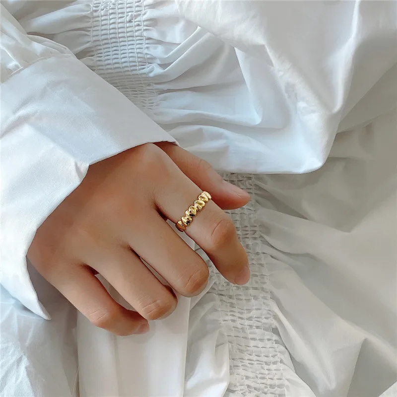RUIYI Real 925 Sterling Silver Minimalism Heart Rings Women Birthday Valentine's Day Gift Chic Rings Japanese Korean Niche Rings
RUIYI Real 925 Sterling Silver Minimalism Heart Rings Women Birthday Valentine's Day Gift Chic Rings Japanese Korean Niche Rings