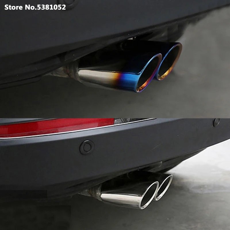 Stainless Steel Exhaust Muffler Tips Rear Tail Pipe Tailpipe Trim For Volkswagen VW Tiguan 2020 2019 2013 2017 Accessories
Stainless Steel Exhaust Muffler Tips Rear Tail Pipe Tailpipe Trim For Volkswagen VW Tiguan 2020 2019 2013 2017 Accessories