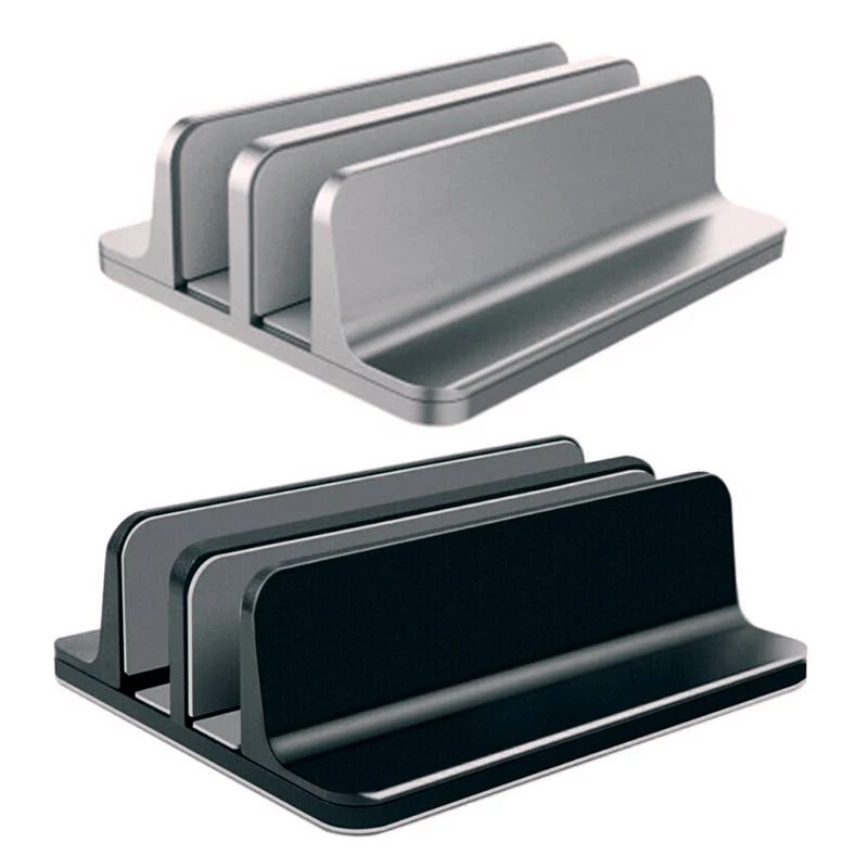 Vertical Laptop Stand Adjustable Metal Holder Aluminum Desktop Dual Holder, Book Bracket For Notebook PC Computer Accessories
Vertical Laptop Stand Adjustable Metal Holder Aluminum Desktop Dual Holder, Book Bracket For Notebook PC Computer Accessories