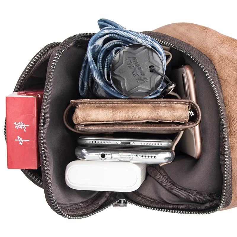 YourSeason Vintage Genuine Leather Men 2021 Cowhide Chest Bags Outdoor Casual Mens Large Capacity Crossbody Bags
YourSeason Vintage Genuine Leather Men 2021 Cowhide Chest Bags Outdoor Casual Mens Large Capacity Crossbody Bags